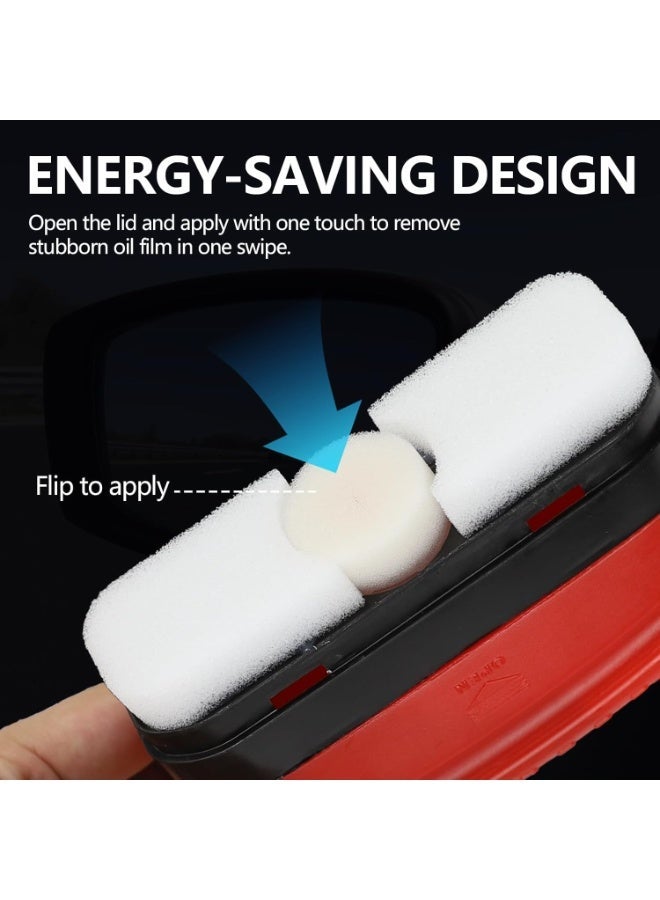 زوبا 4قطع من فرشاة تنظيف الزجاج 4 في 1 متعددة الاستخدامات – أداة مثالية لتنظيف الشبابيك والمرايات والزجاج بفعالية-171 - Image 5